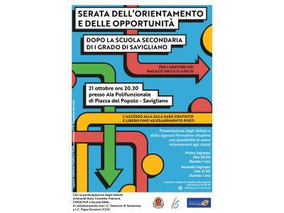 SERATA DELL'ORIENTAMENTO E DELLE OPPORTUNITA'