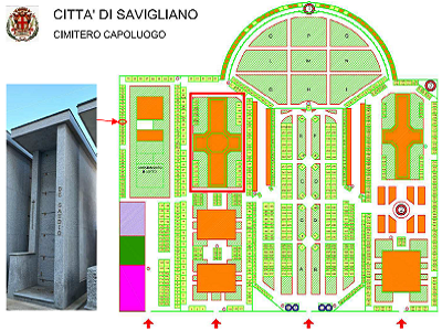 AVVISO PER ASTA PUBBLICA DI AREA CIMITERIALE E SOVRASTANTE EDICOLA FUNERARIA