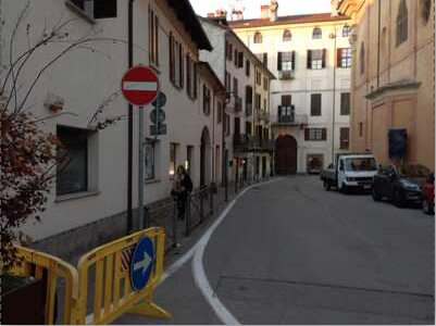 Diventa permanente il senso unico in via Garibaldi