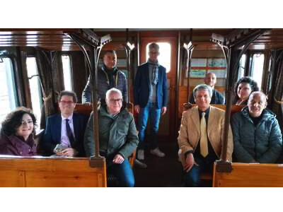 La Giunta si è riunita al Museo Ferroviario