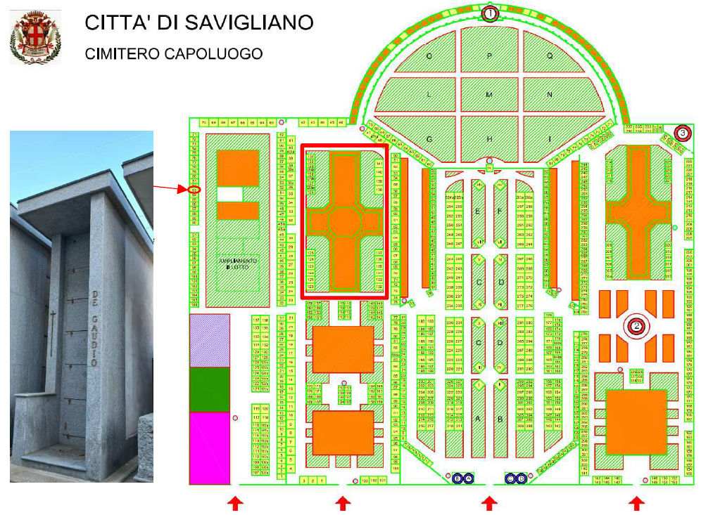 AVVISO PER ASTA PUBBLICA DI AREA CIMITERIALE E SOVRASTANTE EDICOLA FUNERARIA