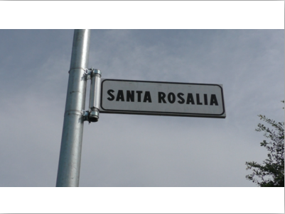 Lavori in strada Santa Rosalia